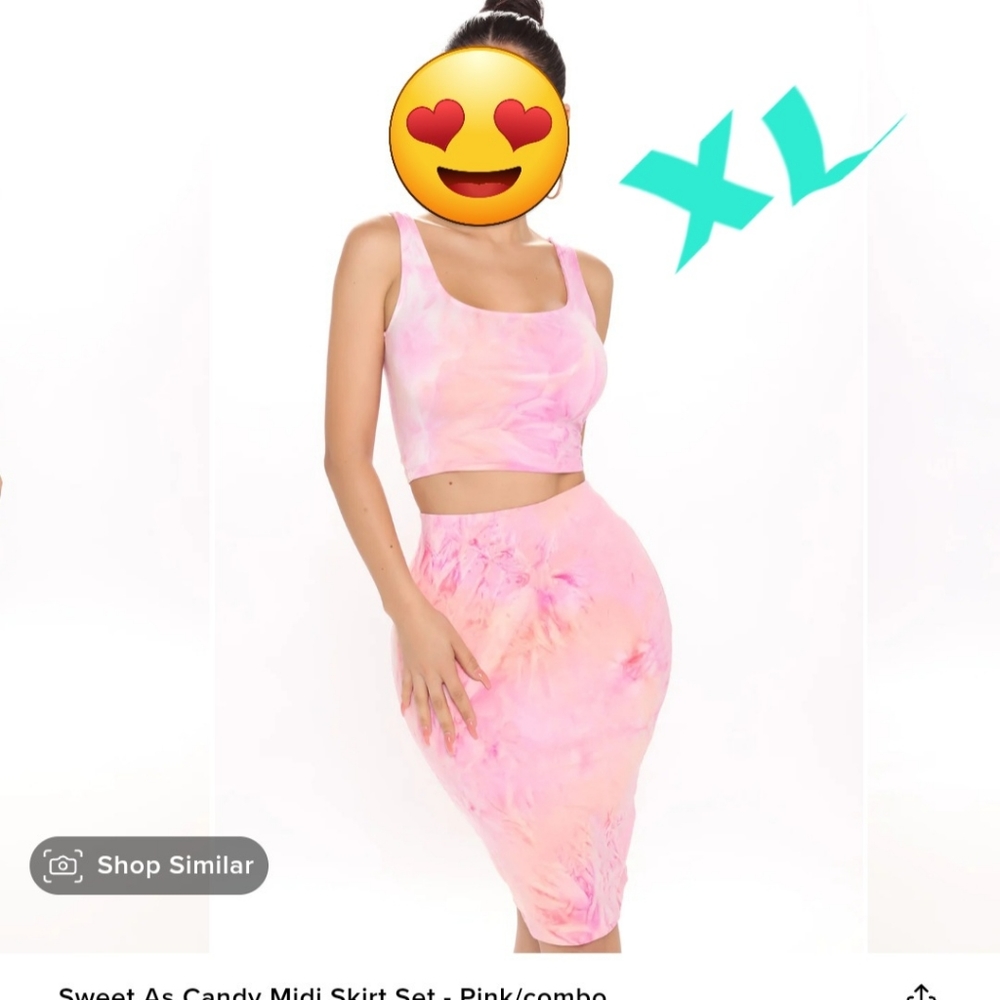 2 piece skirt set.